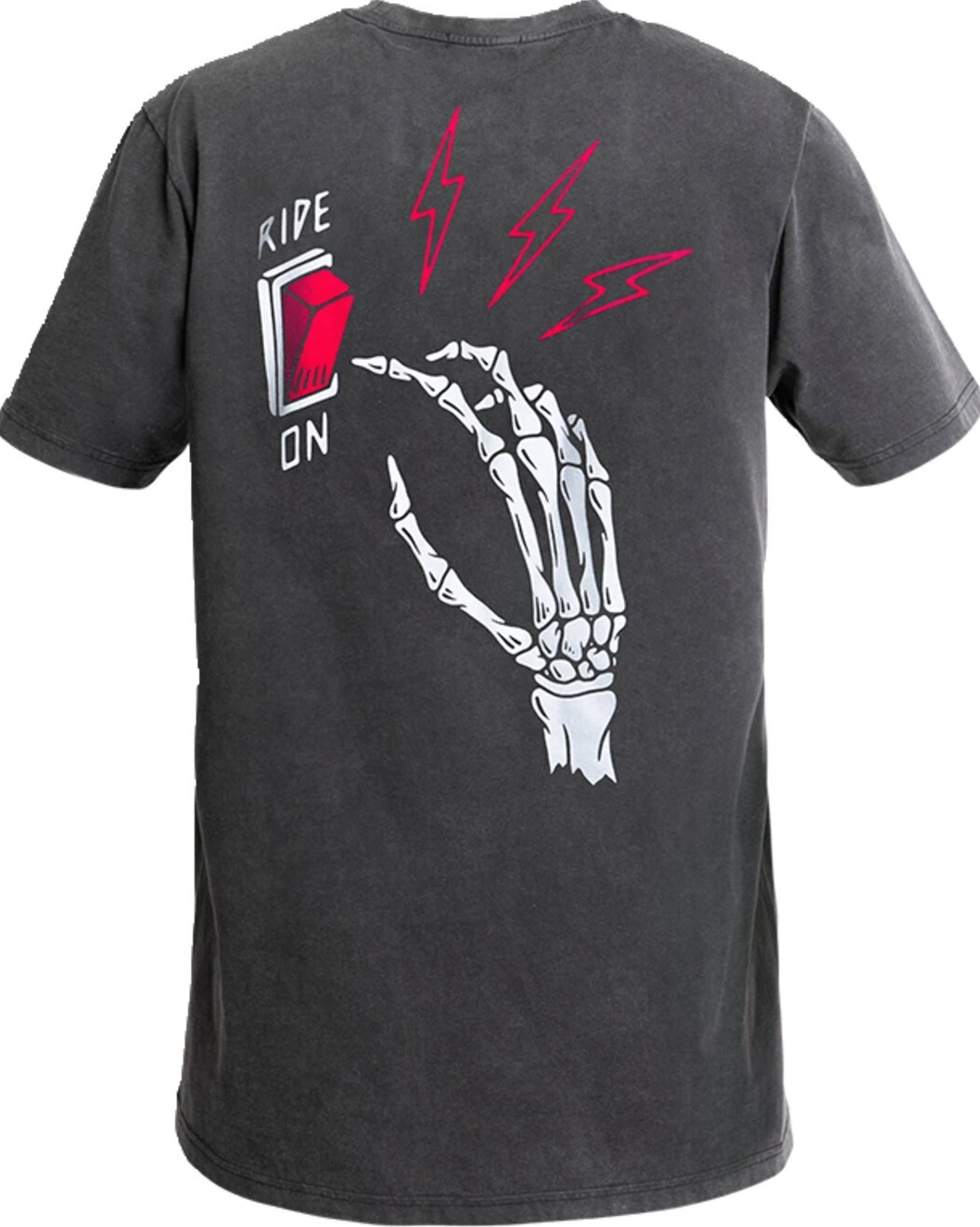 John Doe Ride On t-shirt fade out black, S