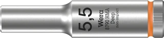 Wera, deep socket size 5.5mm