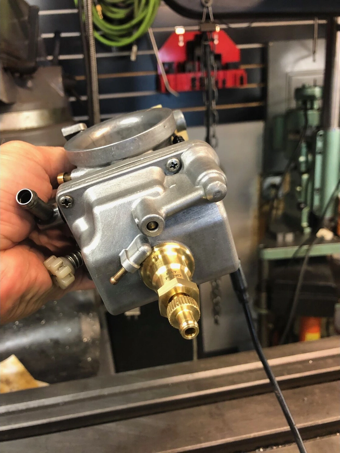 Fast Eddy, float bowl drain Mikuni carbs