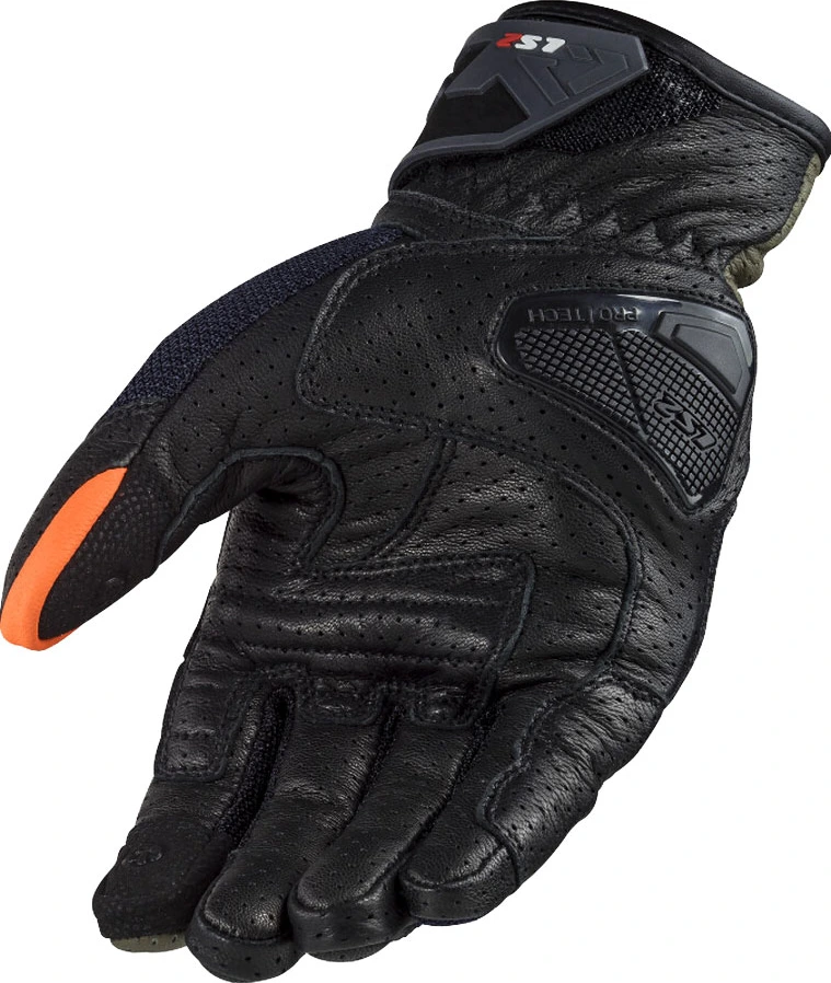 LS2 Air Raptor Man Gloves - S, Black