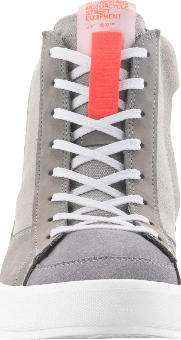 SHOE STATED GRY/RD/WHT 8