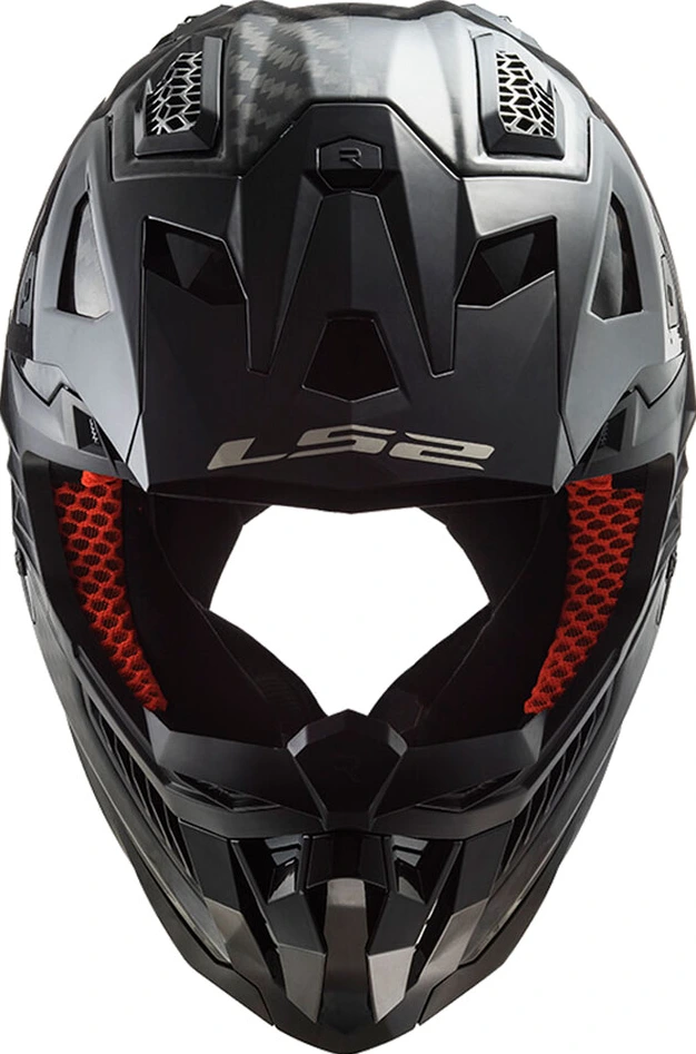LS2 MX703 C X-FORCE helmet - Gloss Carbon, L