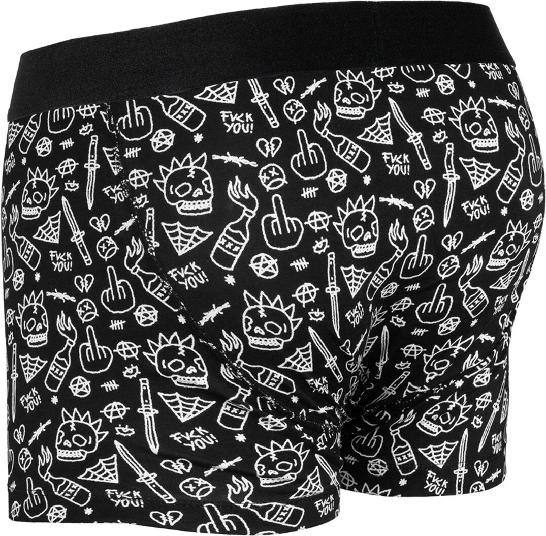 American Socks No Direction underwear, Black, S