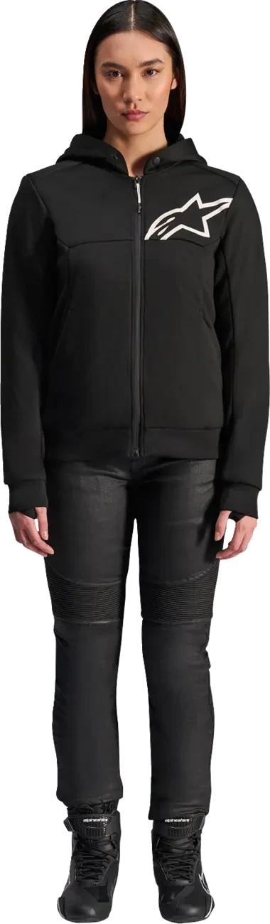 JACKET/HOODIE 4W CHROME V2 BLK/WHT S