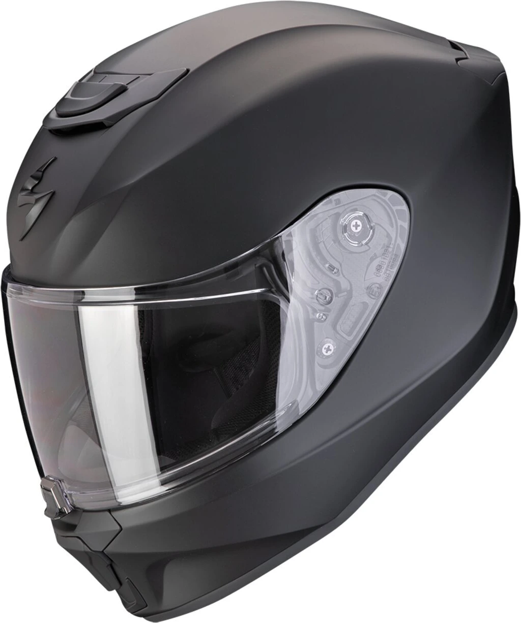 Scorpion Exo-junior air helmet, Black, S, matt