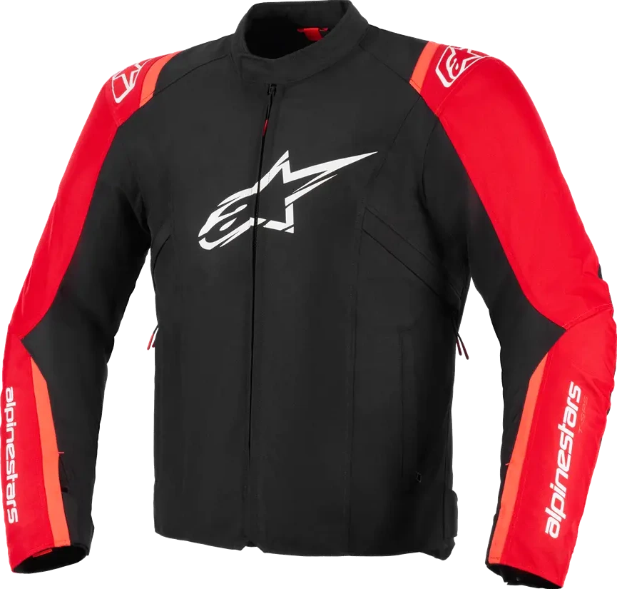 JACKET T-SPS V2 WP BLACK/RED/FLUO S