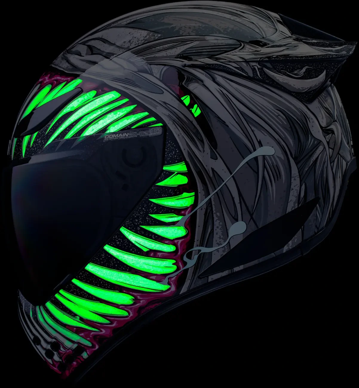 HELMET DOMAIN GRAND MAW GREY SM