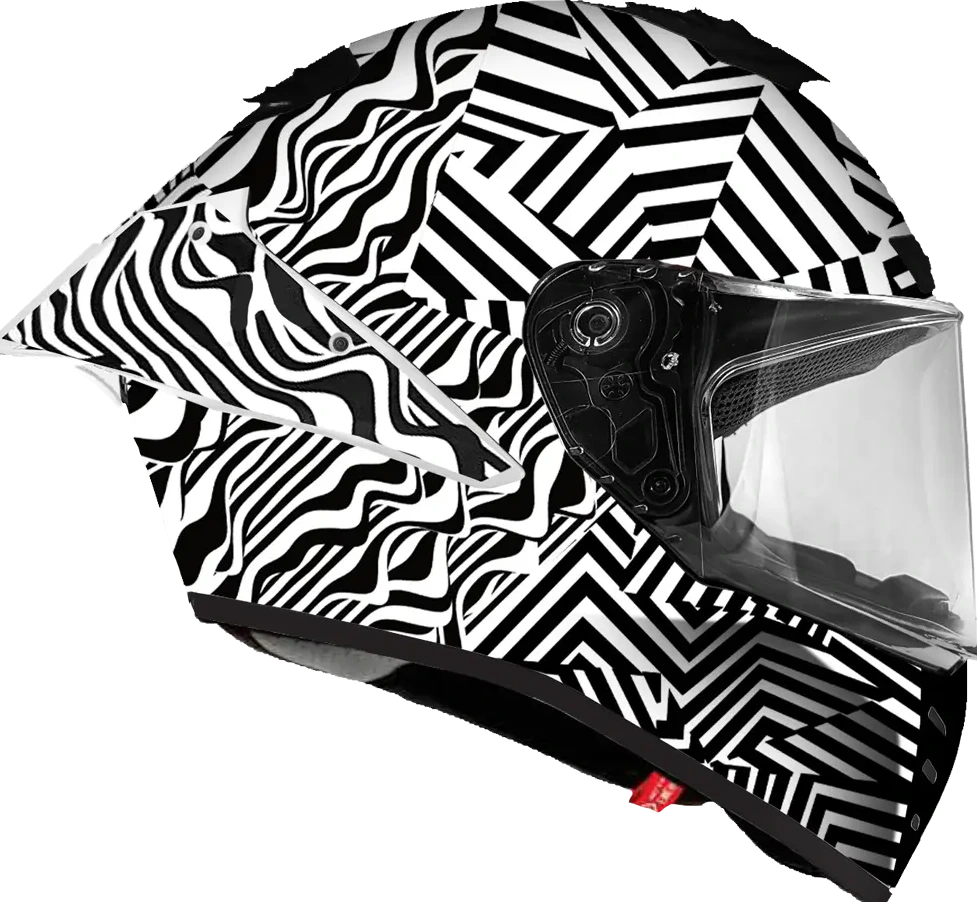 HELMET MONZA PT 8BM XS