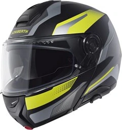 Schuberth Helmet CONCEPT Tracer yellow matt, 53 XS