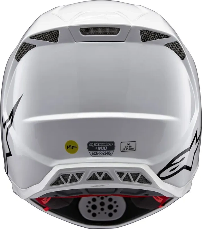 HELMET SM10 SOLID WHT XS