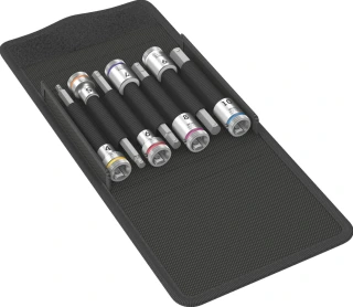 Wera extended 3/8" Hex socket bits - Metric