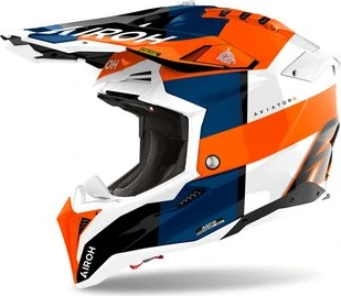 Airoh Helmet Aviator 3 Monarch Orange Gloss, XS