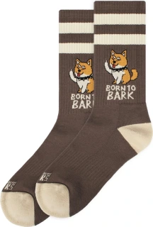 American Socks Born to Bark Mid High socks