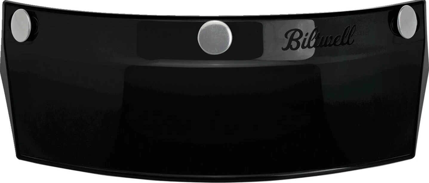 Biltwell Moto peak, Black, Gloss