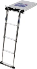 Osculati 4-step foldaway ladder
