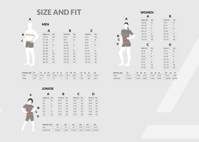AMOQ 100% Merino Base Layer Jersey Gray/Orange, XS