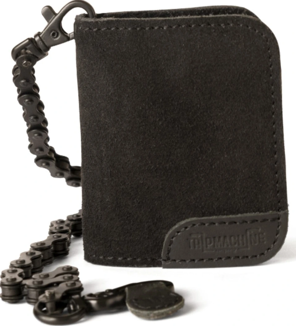 Trip Machine Moto wallet, Black