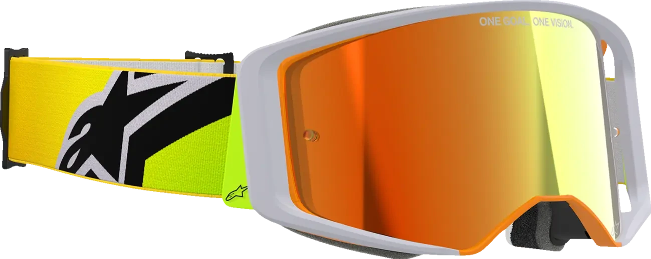 GOGGLE SUPERTECH CORP YLW/GREY MIRROR-RED