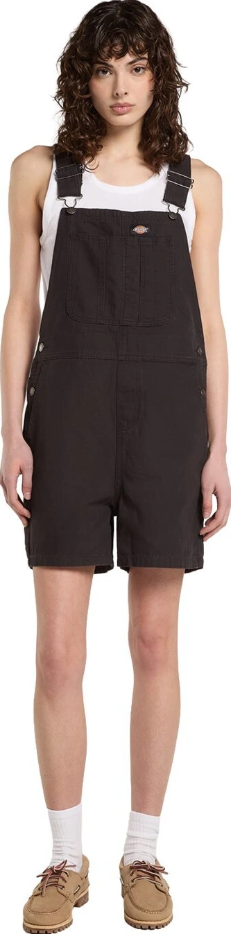 Dickies Canvas short female bib, Black, L