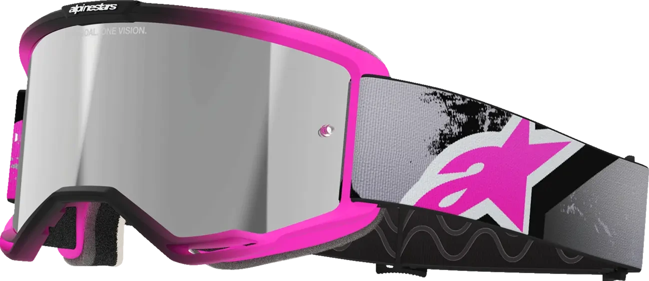 GOGGLE VISION 5 LAHND IRON/PINK MIRROR-SIL