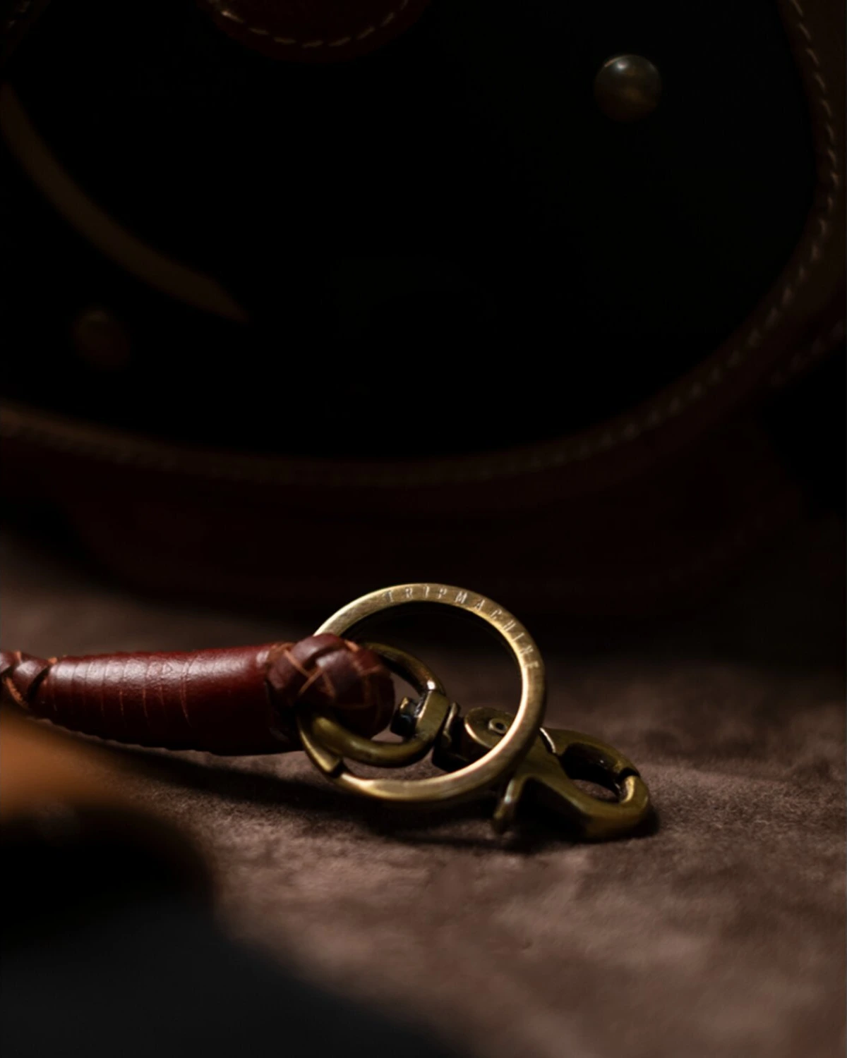 Trip Machine Braided key chain
