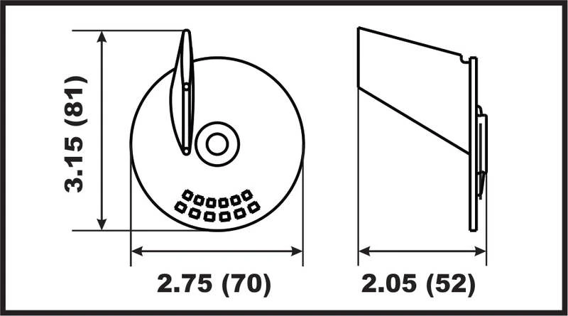 Anode alu Trim Tab Suzuki 20-35HP