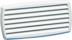 black ABS vent 201x101 mm