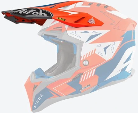 Airoh Aviator 3 Peak Spin Orange Fluo