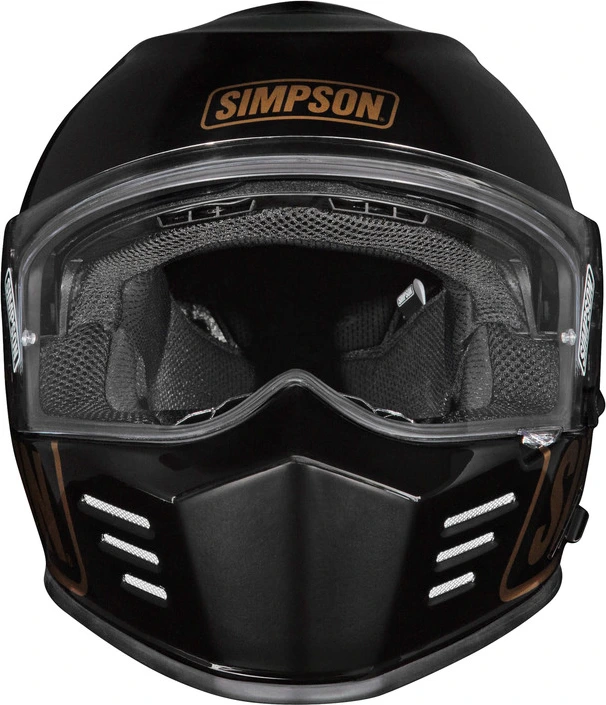 SIMPSON Helmet Venom Logo ST black, S