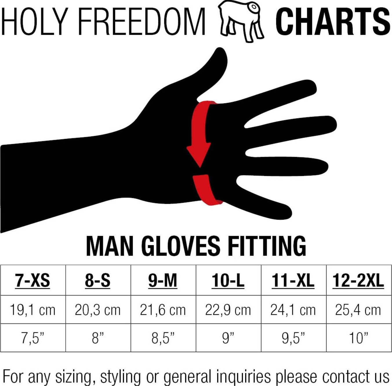 Holy Freedom Bullit 2021 gloves, Black, white, S