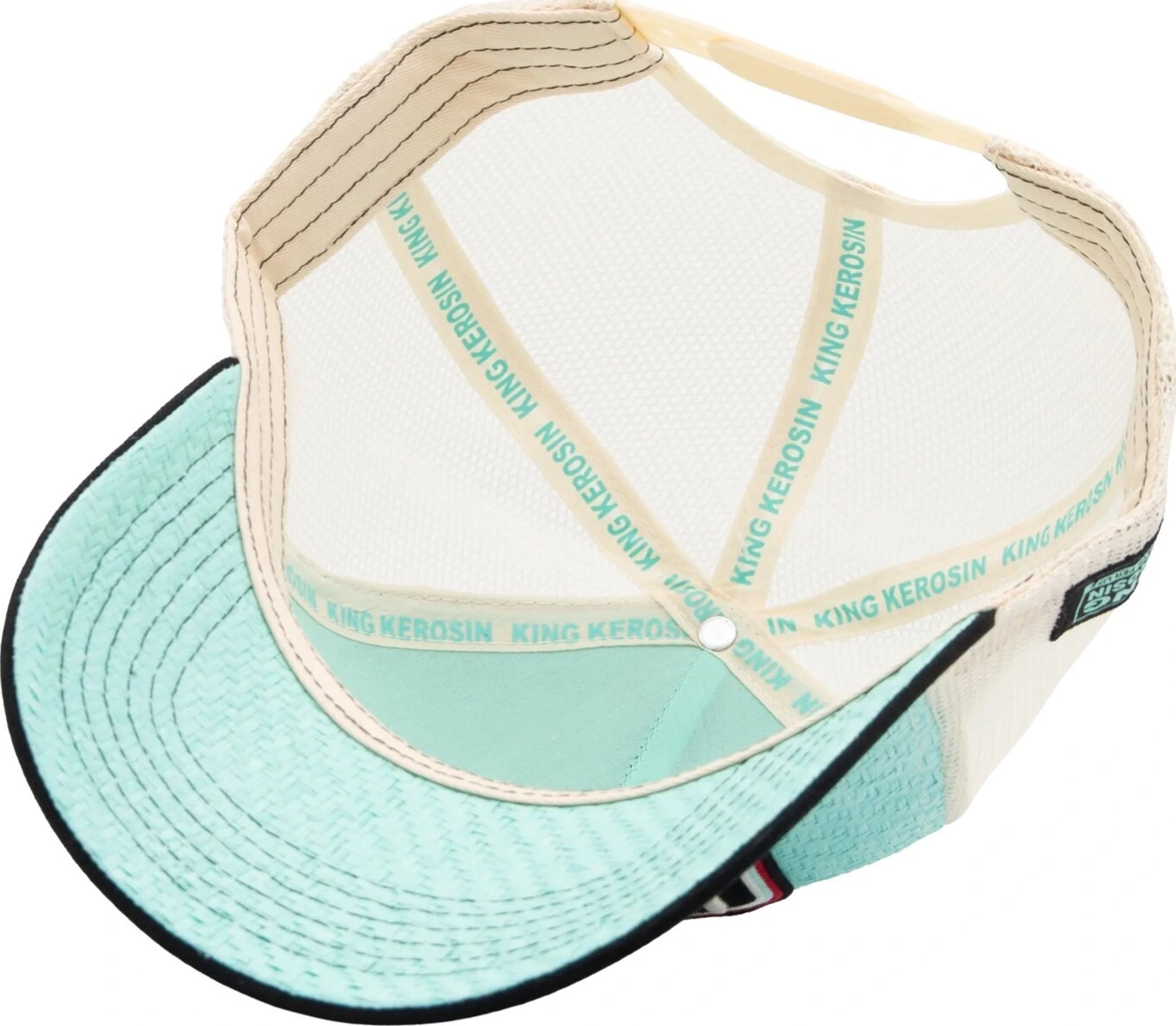 King Kerosin Loud Pipes trucker cap, White