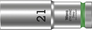 Wera, deep socket size 21mm