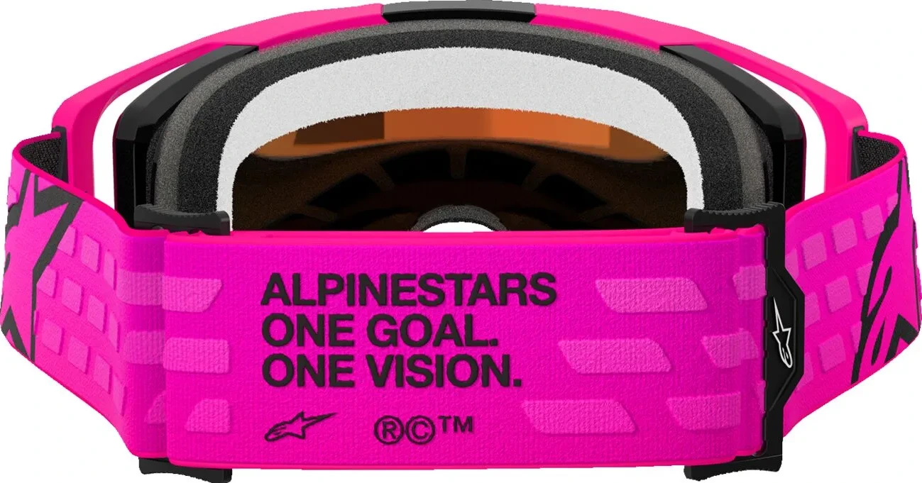 GOGGLE VISION 8 CORP PINK MIRROR-RED