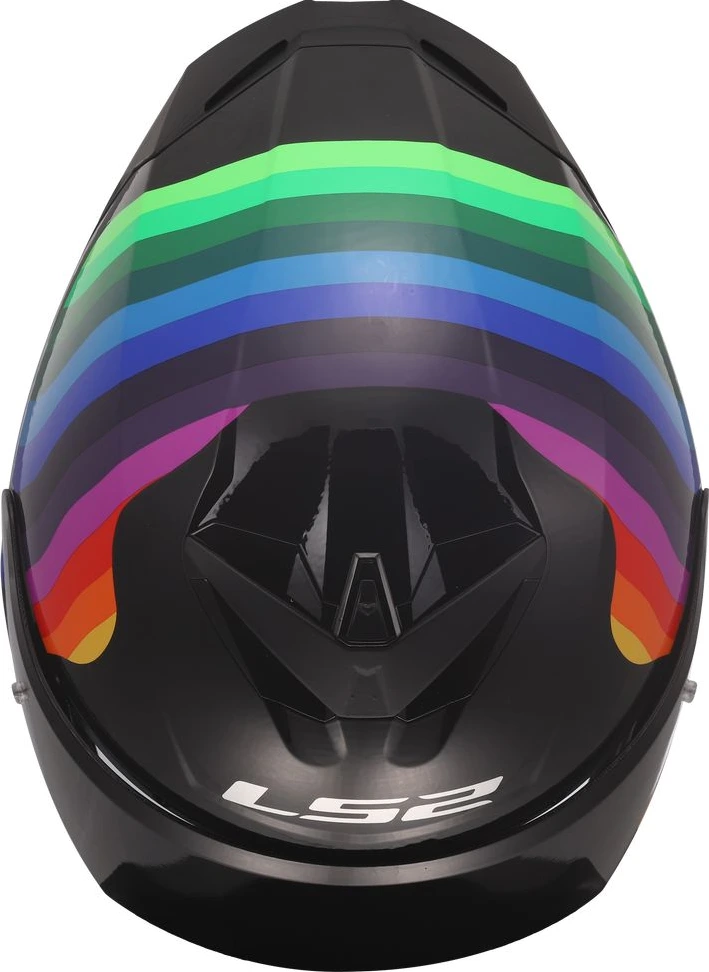 LS2 FF820 RAPID III FLOW Helmet - Black Multi, 3XL