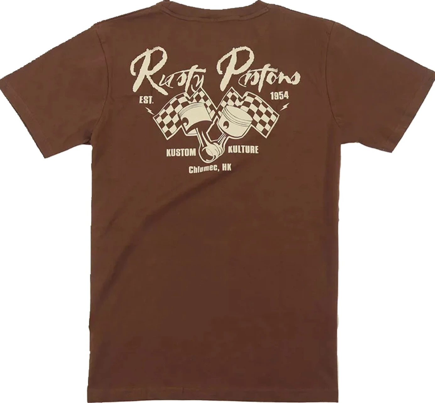Rusty Pistons Carson t-shirt, Brown, M