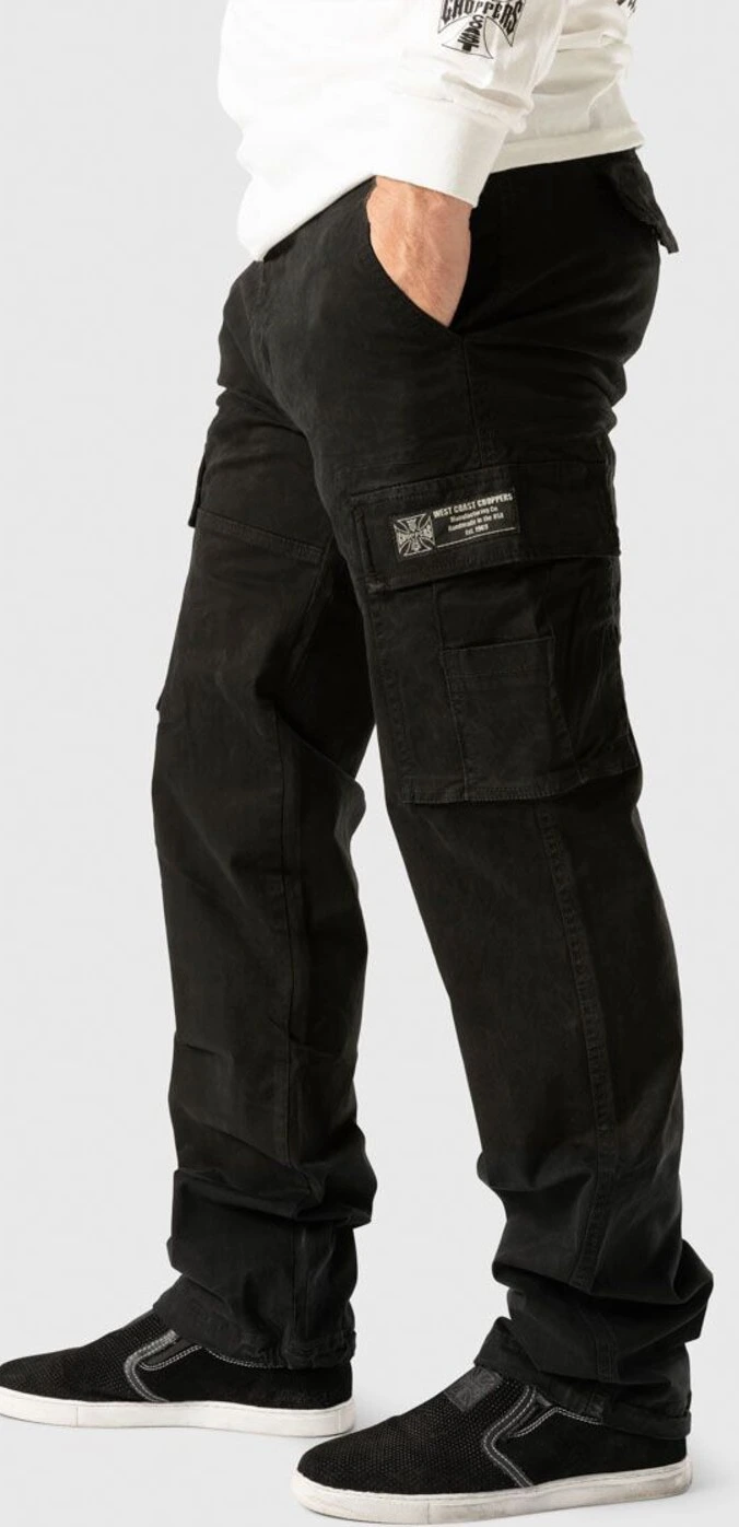 WCC M-65 cargo pants, Black, L