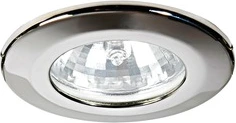 Sterope spotlight w/reflector mirror polished Nickel