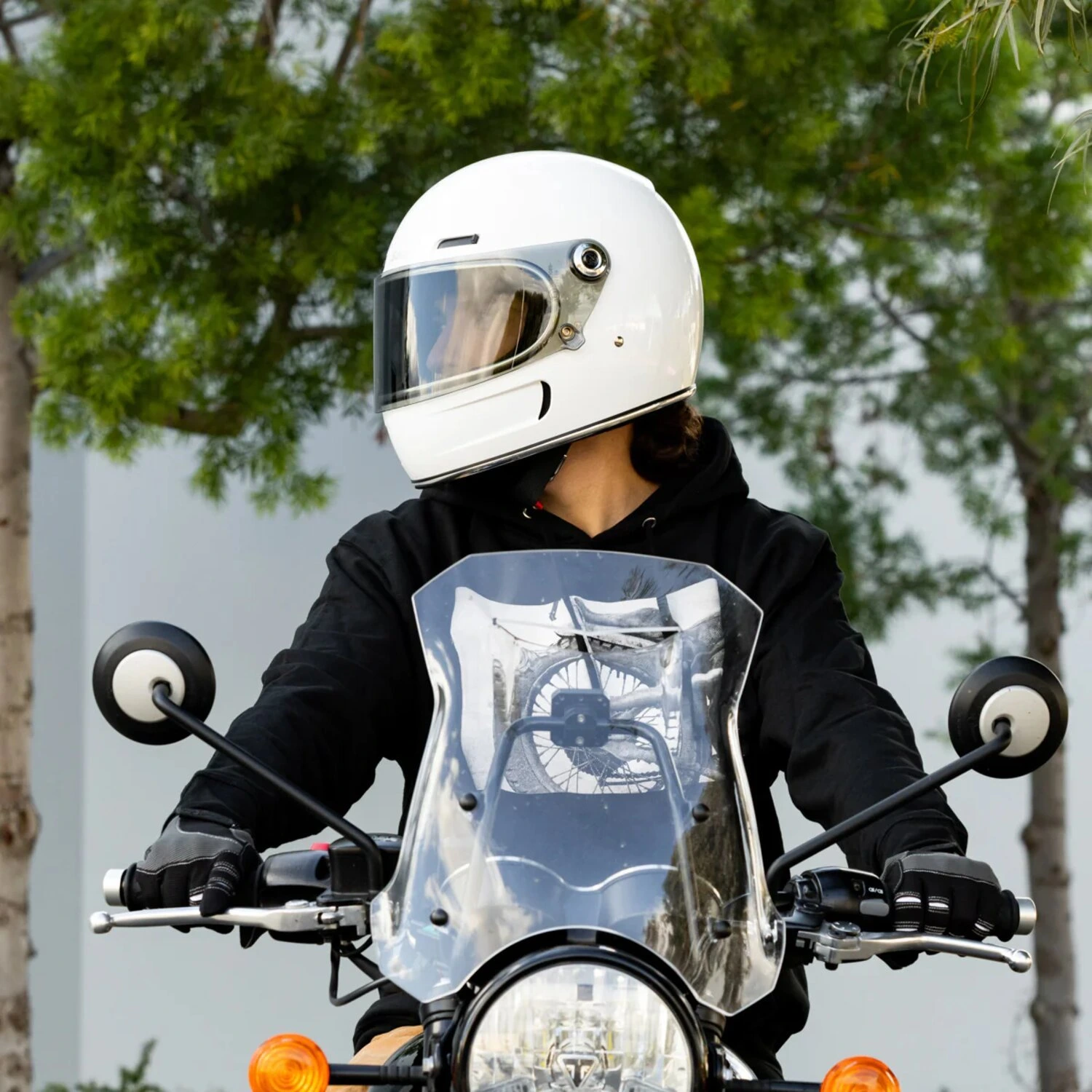 Biltwell Gringo / S / SV 22.06 shield, light smoke