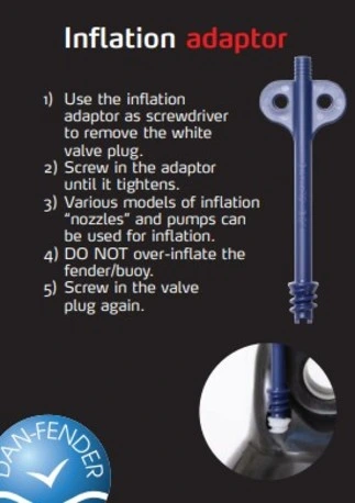 1 pcs Adaptor + valve kit