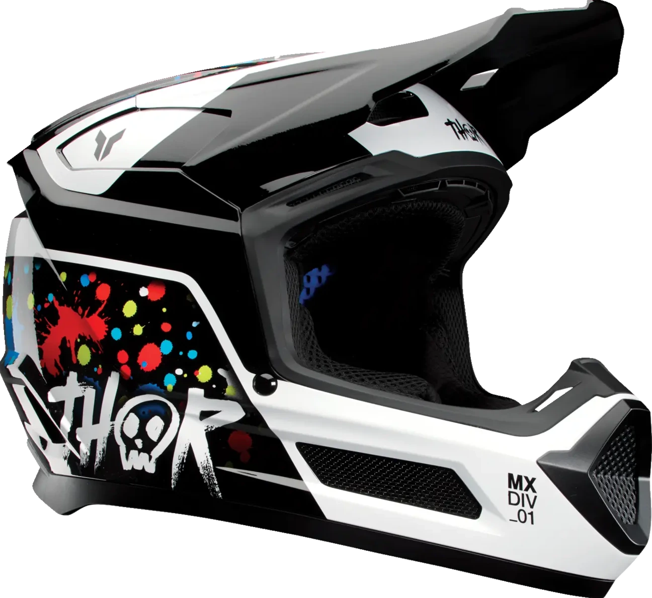 HELMET FLEET YTH SPLAT BLACK S