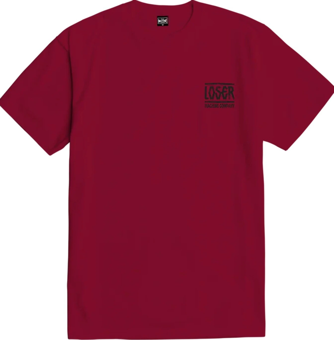 Loser Machine Inside out t-shirt, burgundy, L