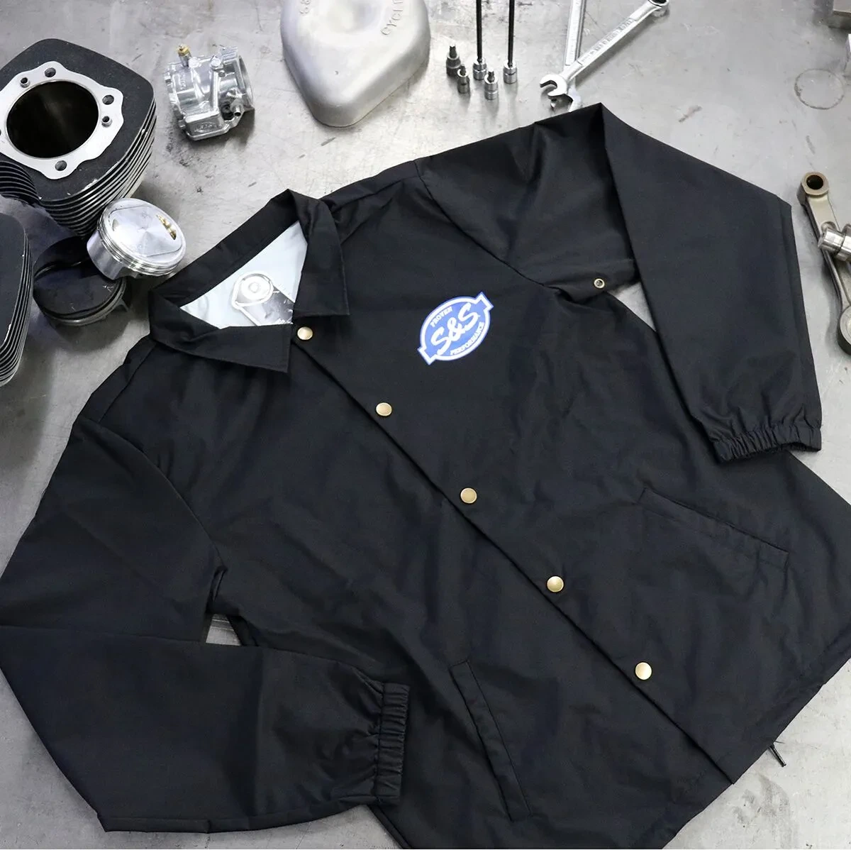 JACKET BLACK S