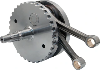 S&S, flywheel assembly for 124" T-series 4-1/8" bore engines