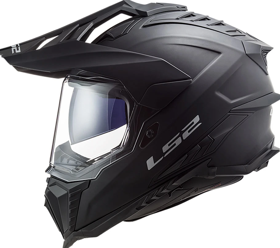 LS2 MX701 EXPLORER SOLID Helmet - L, Matt Black
