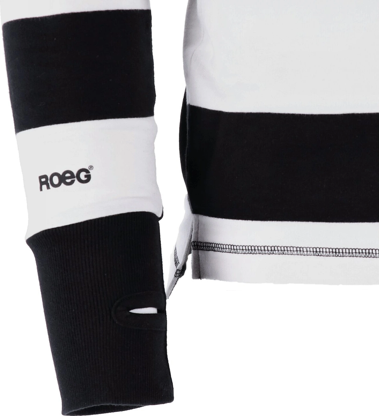 Roeg Ricky jersey, black, White, S