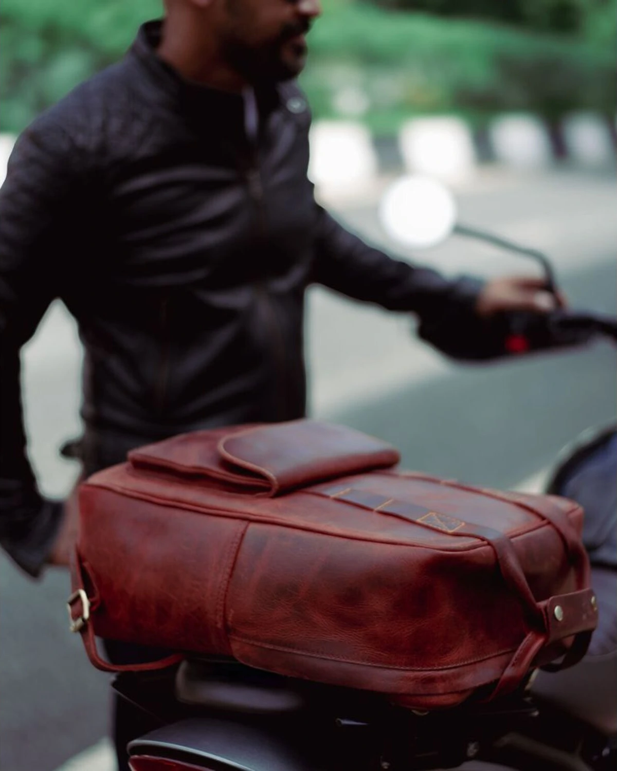 Trip Machine Eastwood backpack, cherry Red, Red