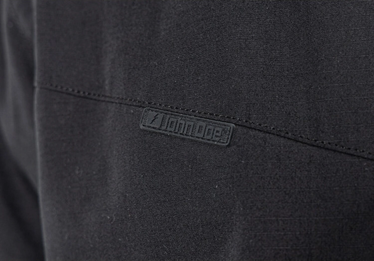 John Doe XTM hoodie rip stop, Black, L