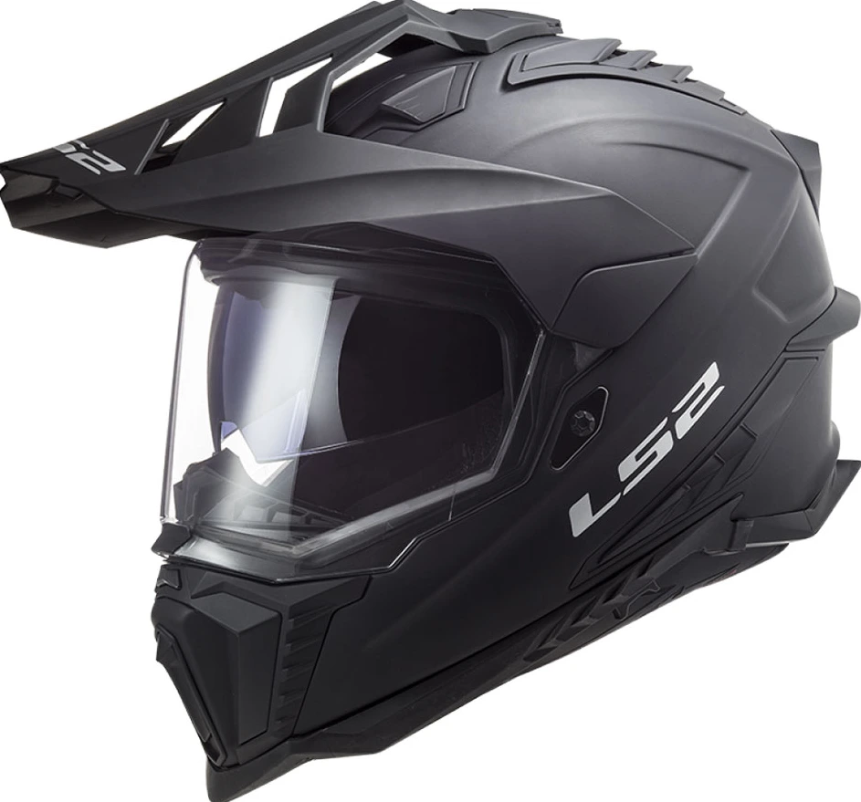 LS2 MX701 EXPLORER SOLID Helmet - L, Matt Black