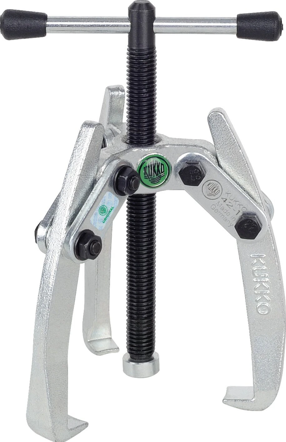 Kukko, universal swiveling jaw gear puller. 3 arms, 65 mm