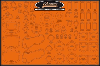 James, gasket & seal board. Knuckle & Pan